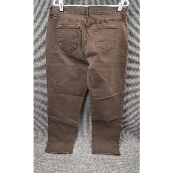 Gloria Vanderbilt Amanda Jeans Womens 18W‎ Brown Denim Pants Casual Work Pockets - Picture 8 of 16